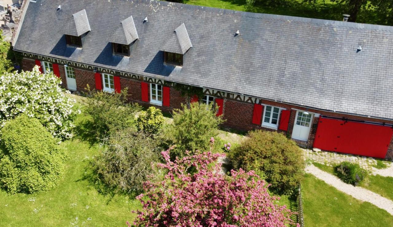 Rouge Cottage Gite 4 Etoiles Billard Gueutteville-les-Gres Dış mekan fotoğraf