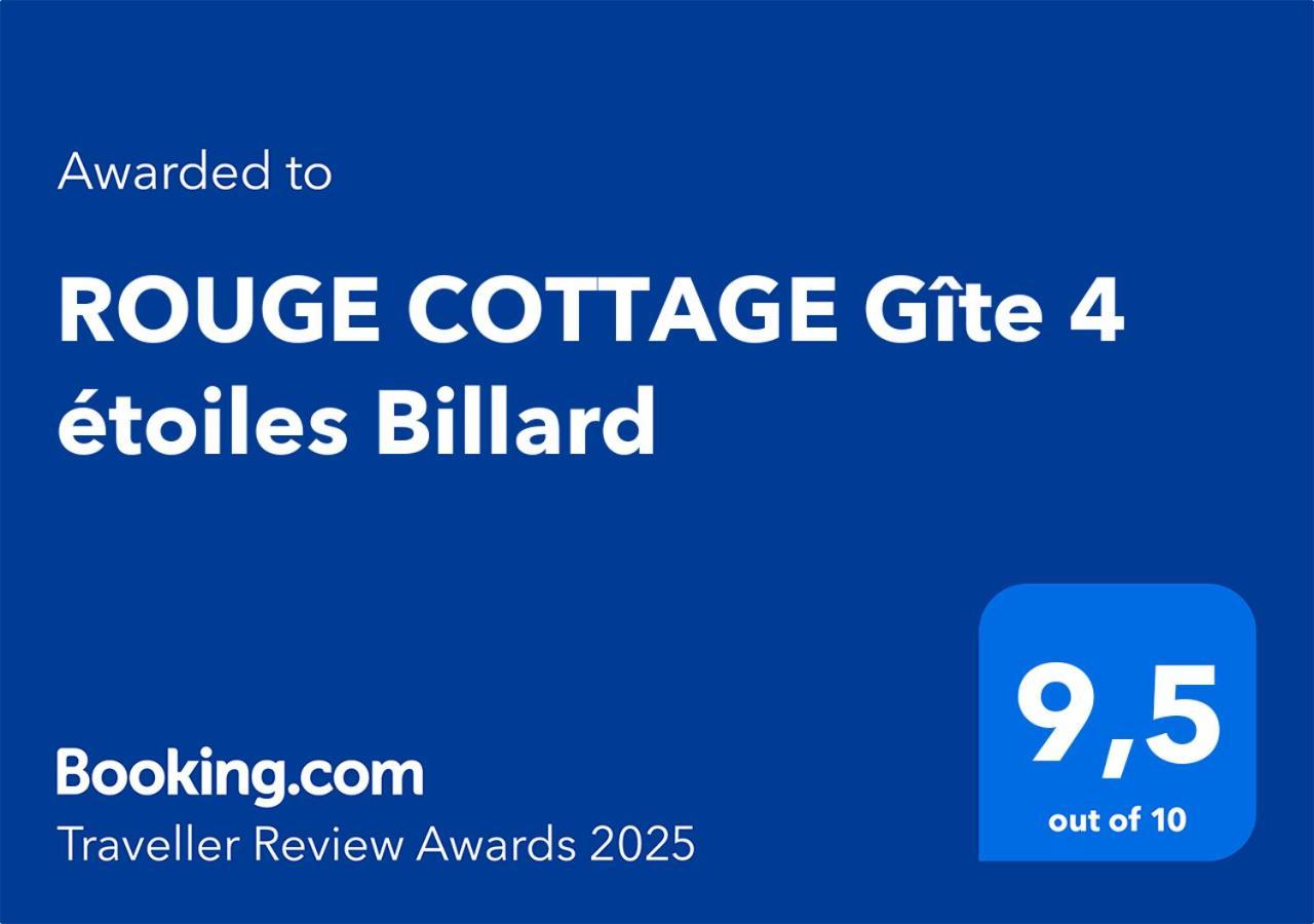 Rouge Cottage Gite 4 Etoiles Billard Gueutteville-les-Gres Dış mekan fotoğraf